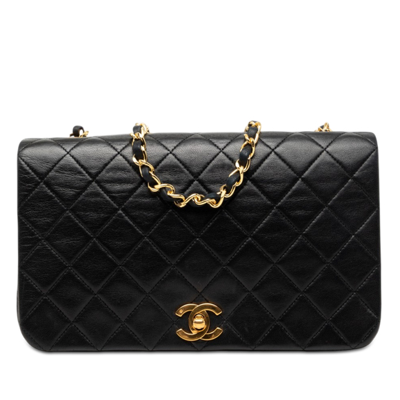 Chanel Handbags - Pre-Loved Chanel Medium Quilted Lambskin Full Flap